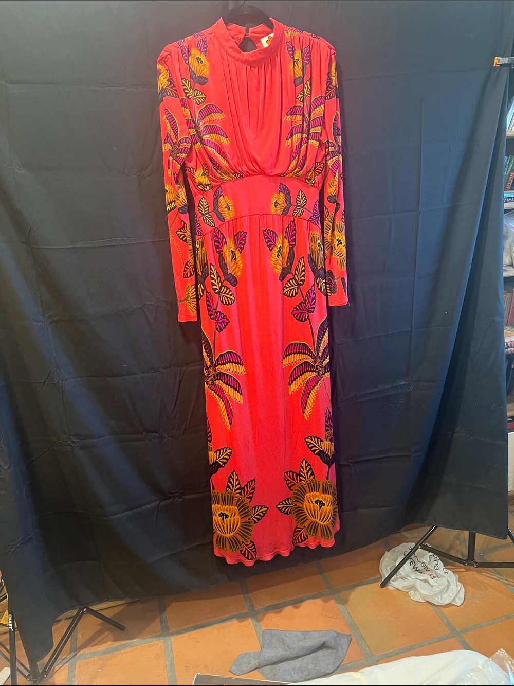 FARM Rio Pink Floral Dress